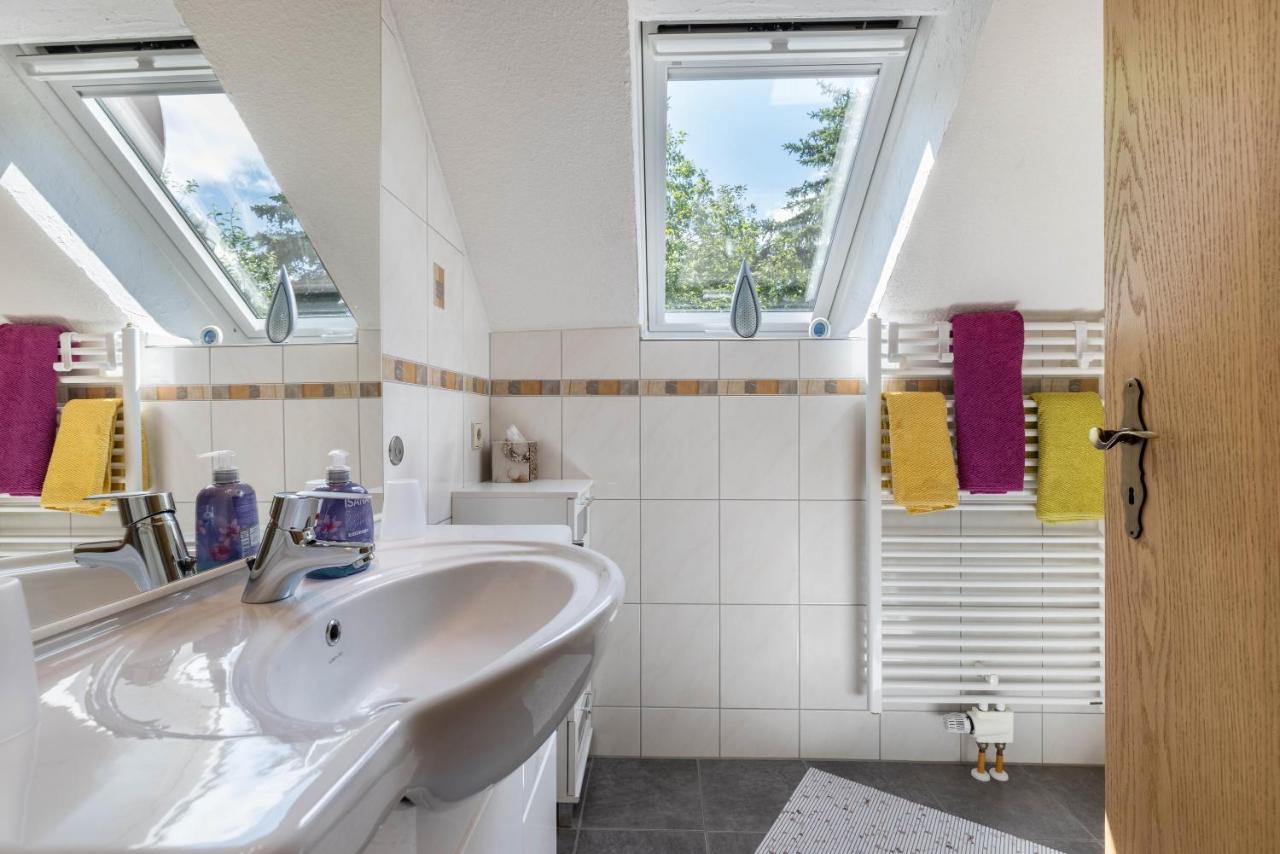 Ferienwohnung Haus Am Wald Messstetten Exteriör bild